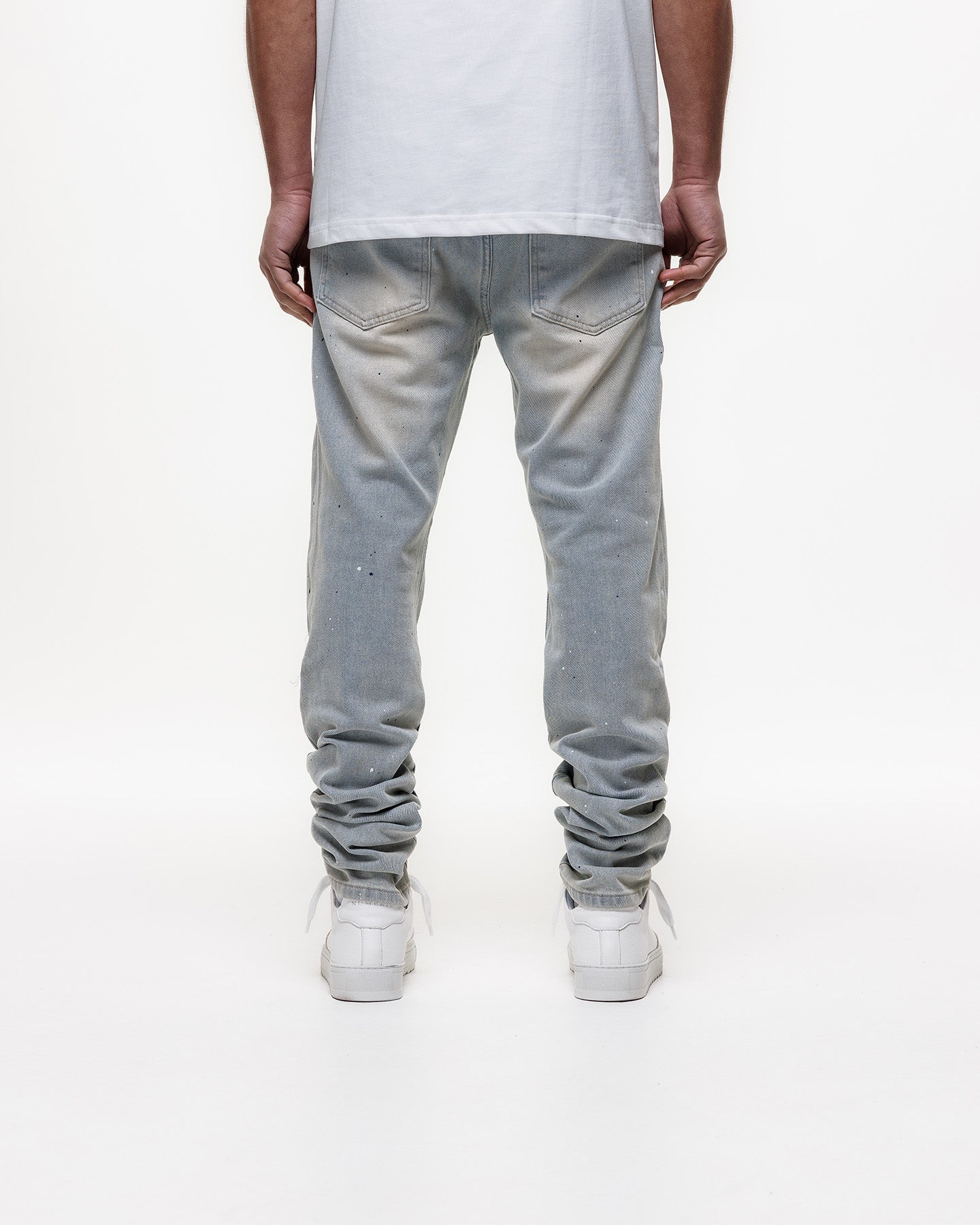 MAGIRI Ripped Indigo Slim Blue Jeans